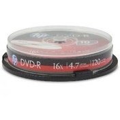 Resim Hp Dvd-R 4.7Gb 10 Lu Cakebox (Dme00026-3) 