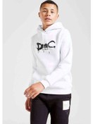 Resim Dmc Devil May Cry Logo Baskılı Unisex Çocuk Kapüşonlu Beyaz Swea Beyaz 