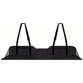 Resim Chuangyinshop Siyah Araba Kamp Yatağı Bagaj Uyku Uzatma Suv Arka Koltuk Gap Filler Aksesuarı 