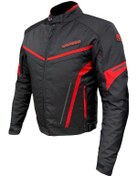 Resim Xspeed Zeus 4 Mevsimlik Korumalı Motosiklet Montu Yeni Kırmızı 