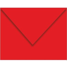 Resim Zarf Davetiye Renkli Kırmızı 130x180 Mm 80 Gr 500'lü Kutu 