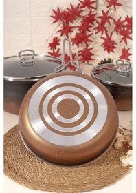 Resim Çarşıdayız 9 Parça Siyah Granit Tencere Seti -siyah 