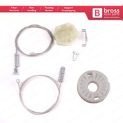 Resim Opel Vectra B 1995-2002 için Arka Kapı Cam Tamir Seti 140255 Diğer