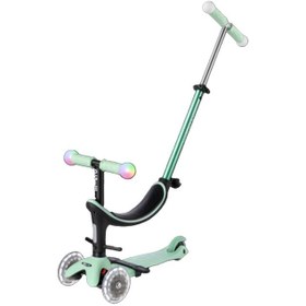 Resim Micro Micro Mini2grow Deluxe Magic Led Mint Unisex Çocuk Yeşil Scooter 