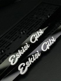Resim Lux Kişiye Özel 3d Pleksi Takmatik Plakalık K.atatürk Imza Stickerı 
