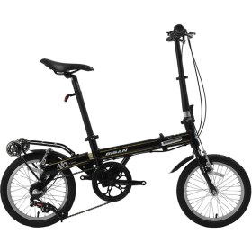 Resim Bisan FX 3800 V 16 Jant 11-28 Katlanır Bisiklet Siyah 