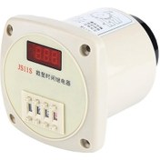 Resim Js11s Ac 380v Dijital Ekranlı Zaman Rölesi 0.01 S 999 H 