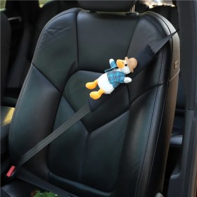Resim Lebeigo Araba Emniyet Kemeri Omuz Kapağı Peluş Karikatür Anti-Boğulma Araba Emniyet Kemeri Yaratıcı ve Sevimli (Yurt Dışından) 