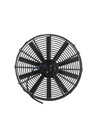 Resim Üniversal Aksiyel Fan Motoru 11 İnch 12 Volt Düz Pervane Emici 