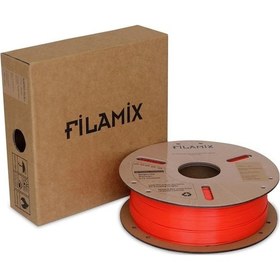 Resim Filamix Tpu Kırmızı Filament 1.75 Mm 1 Kg - Esnek, Dayanıklı 3d Yazıcı Malzemesi 