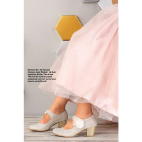 Resim Kiko Kids Kiko 751 Çupra Günlük Kız Çocuk 4 cm Topuk Babet Ayakkabı 