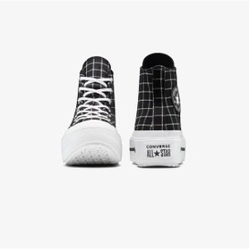 Resim Converse Chuck Taylor All Star Lift Double Stack Platform Kadın Günlük Spor Ayakkabı C-cona14157b10001 Siyah 