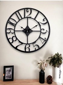 Resim Dm40 Rakamlı Metal 40 Cm Duvar Saati Diğer 