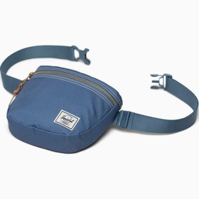 Resim Herschel Settlement Hip Pack Bel Çantası - Blue Mirage/White Stitch 