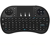 Resim SİYAH Mini Wireless Kablosuz Klavye-mouse-fare Seti(XBOX360-ANDROİD BOX TV-SMART TELEVİZYON) 