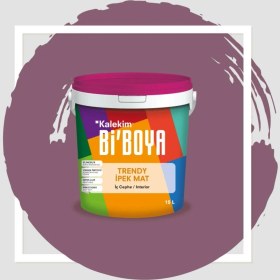 Resim Bi'Boya İpek Mat Trendy 15 Lt Ahududu 