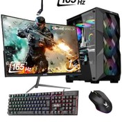 Resim Izoly ST998639 i5-12400F 8 GB 512 GB M.2 NVMe RX550 4 GB 24" Free Dos Masaüstü Oyuncu Bilgisayarı 