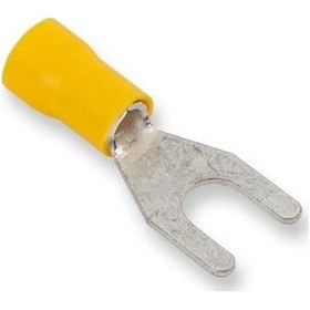 Resim Eurowest 4,00-6,00mm M8 Çatal Tip İzoleli Kablo Ucu 1 Kutu 100 Adet 