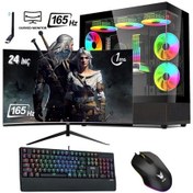 Resim Izoly ST04540 R7-3700X 16 GB 512 GB M.2 NVMe RXt 4060 8 GB 24" Free Dos Masaüstü Oyuncu Bilgisayarı 
