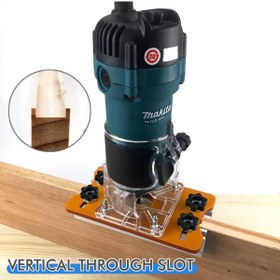 Resim BGA Freze yönlendirici için yuva bulucu, 2'si 1 arada oluklu taban ve tutturma standı 