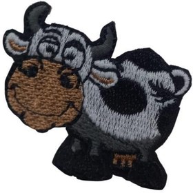Resim Aplike Ütü İle Yapışan İnek Arma 4x4 cm 