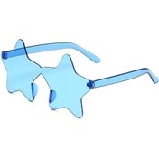 Resim Klassnum Pentagram Yıldız Şekilli Disko Gözlük - Cosplay Ve Moda Aksesuarıgreenother51 Beyaz 