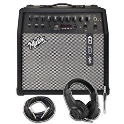 Resim Midex MGA-50HD Elektro Gitar Amfisi 50 W USB Bluetooth Şarjlı 4 Girişli (Kulaklık ve Kablo Dahil) 