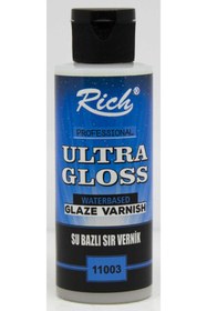 Resim Skygo Rich Ultra Gloss Su Bazlı Sır Vernik 120 cc 