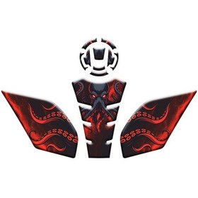 Resim Cf Moto 250 Sr 2020 - 2024 Uyumlu Tank Pad Set 012 Çok Renkli 