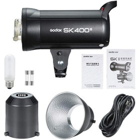 Resim Godox SK400 3'lü Paraflaş Set ve 80x80 CM Çekim Çadırı 