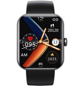 Resim Geeksen Yeni F57l 1.91 Yüksek Çözünürlüklü Büyük Ekran Kan Basıncı Kalp Atış H Akıllı Saat (İthalatçı Garantili) 