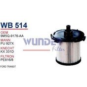 Resim WUNDER WB514 Mazot Filtresi Tourneo Custom 12- Tourneo Custom 12- Transit 11- Transit V348 Transit V347 11- 2.2 