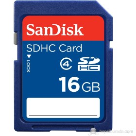 Resim Sandisk 16 Gb Class 4 Hafıza Kartı SDSDB-016G-B35 