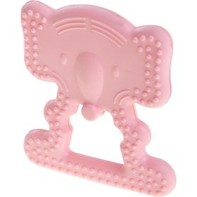 Resim Babyjem Diş Kaşıyıcı Fil Pembe 