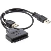 Resim Wozlo USB 2.0 To Sata HDD SSD Harddisk Çevirici Kablosu 