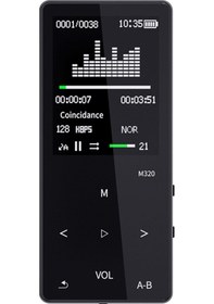 Resim Singree "mahdi M320 Taşınabilir Mp3 Çalar - Bluetooth 4.0, 8gb Dahili Hafıza, Fm Radyo, Ses Kayıt, 1.8 İnç Renkli Ekran" 