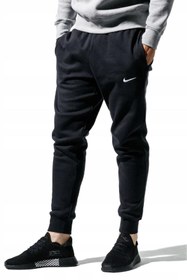 Resim Nike Sportswear Fleece Jogger Taper Leg Dar Kesim Eşofman Altı Şardonlu Polarlı Siyah 