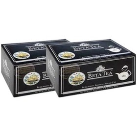 Resim Beta Tea Earl Grey Bergamot Aromalı Siyah Demlik Poşet Çay 2'li 100 x 3.2 G 