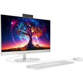 Resim HP ProOne 240 G10 885G6EA09 i5-1335U 64 GB 2 TB SSD 23.8" Free Dos AIO Masaüstü Bilgisayar 