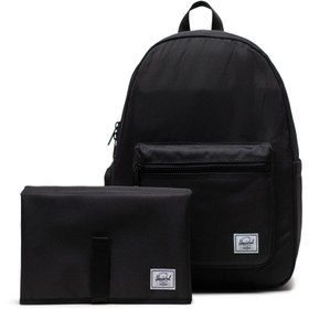 Resim Herschel Settlement | Alt Açma Matlı Anne Bebek Sırt Çantası, 14" Laptop Uyumlu, 24 L - Siyah / 43.5*31*15cm 