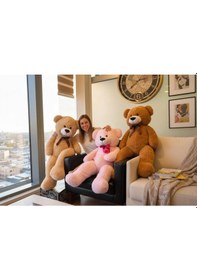Resim Mey İthalat 62723 Peluş 100cm Uzun Ayı Kahverengi 