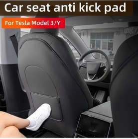 Resim Hightower Yaseenlın Tesla Model 3/y Oto Kolçak Koruma Pedi - Siyah Dokulu Yüzey 