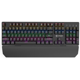 Resim Inca Phaldor IKG-445 Usb Kablolu RGB Aydınlatmalı Mekaning Gaming Q Klavye 