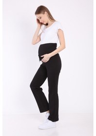 Resim Luvmabelly Myra8500 Beli Ayarlanabilir Hamile Günlük Ev Pantolonu -siyah 