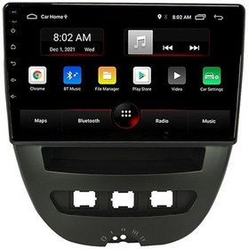 Resim Exvol Peugeot 107 Citroen C1 Android 2/32gb Multimedya 10 Inc Hd Ips Carplay+ Kamera 