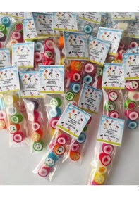 Resim Mavi - Beyaz Okul Hediye Şekeri 50 Adet 