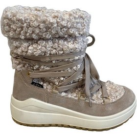 Resim Bot Kadın Diğer 6382 1j Jacalu Synth.wool / Leather Pu Sole Beige Bej 