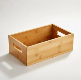 Resim Bambu Ekmeklik, Bambu Ekmek Sunum Sepeti, Bambu Ekmek Sunum 25X14X8 cm 