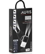 Resim güvenlisepet Auris YM532 4 Adet Kablolu Hızlı PD 44,5 W Led Göstergeli 12.000 mAh Powerbank Led Işıklı USB A + PD 