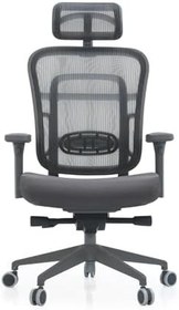 Resim Ivo Office Passion Çalışma | Oyuncu | Ofis | Yönetici | Makam Koltuğu (Gri Kumaş Oturak) 